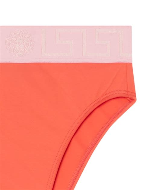 versace pink bikini bottom|farfetch bikini.